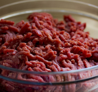 Hamburguesas de búfalo bajas en calorías rellenas de queso azul - Maumelle, AR