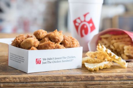 Obtén un reporte nutricional en Chick-fil-A