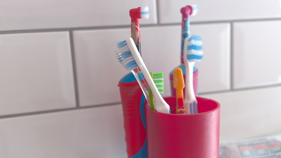 Toothbrush Holder Germs