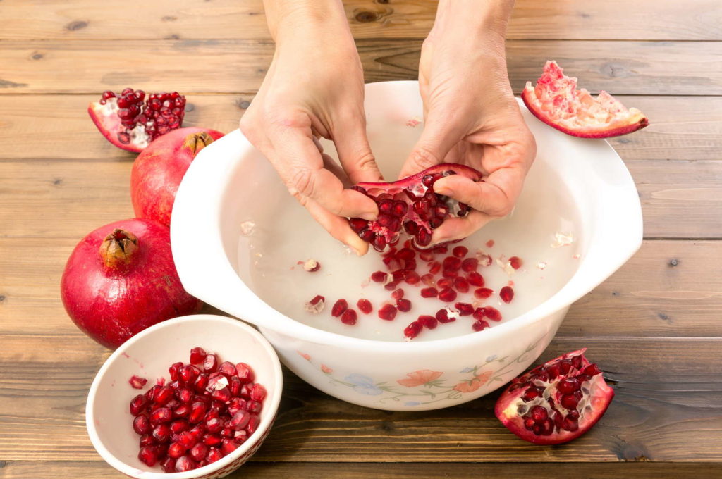 Datos de salud y nutrición sobre las granadas
