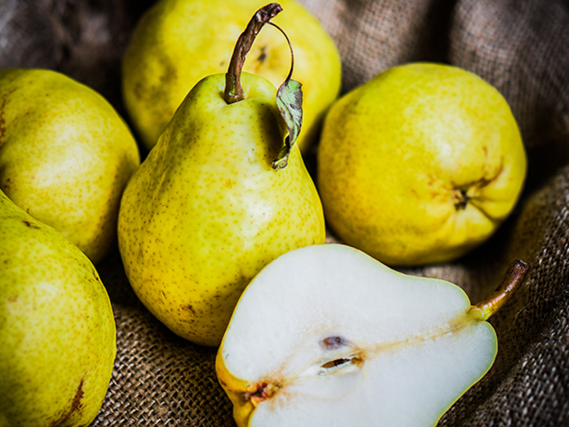 Datos de salud y nutrición sobre las peras