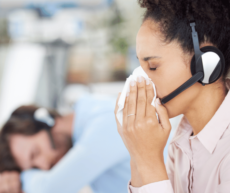 Estrategias para el bienestar laboral: cómo sobrellevar las temporadas de resfriado y gripe