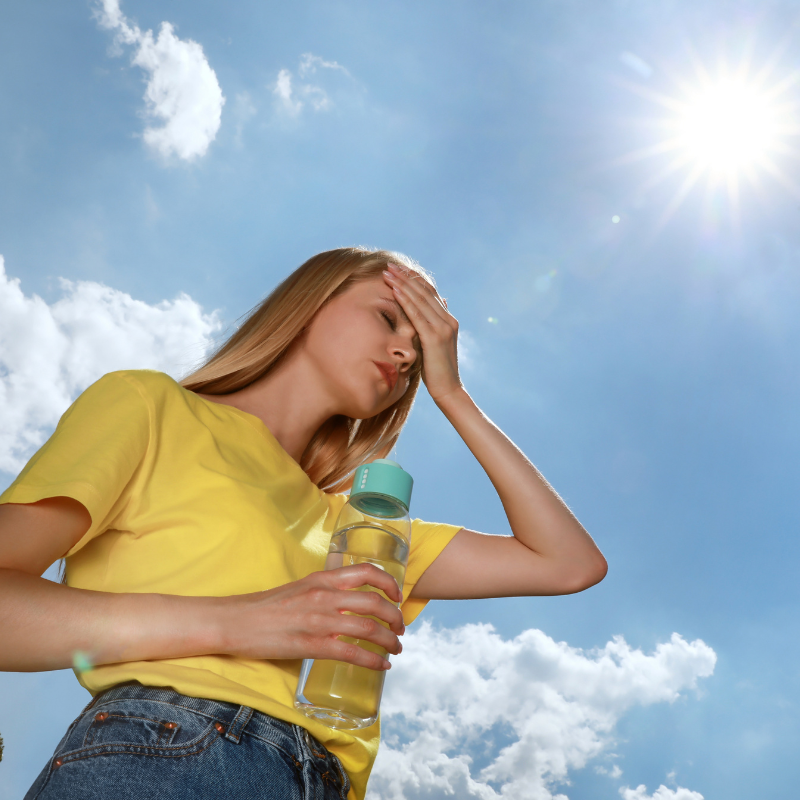 Síntomas de agotamiento por calor: cuándo acudir a atención de urgencias